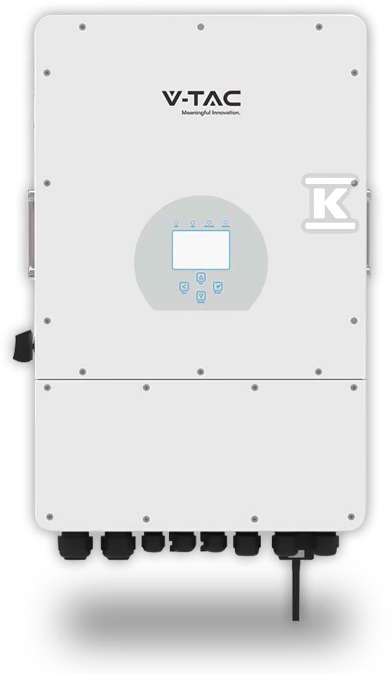 Trofazni hibridni inverter 10KV V-TAC - 11542